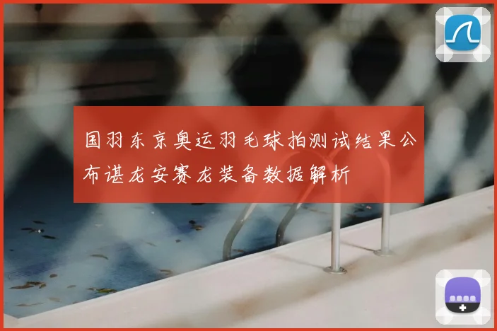 国羽东京奥运羽毛球拍测试结果公布谌龙安赛龙装备数据解析